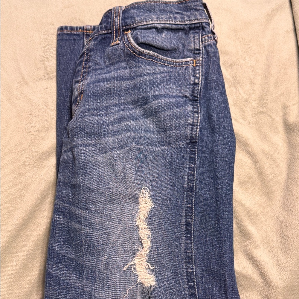 Hollister Vintage Boyfriend Blue Jeans